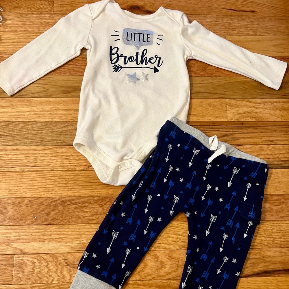 Little brother two piece outfit